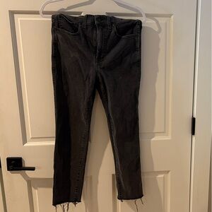 Madewell Women's Black Straight Leg Jeans
